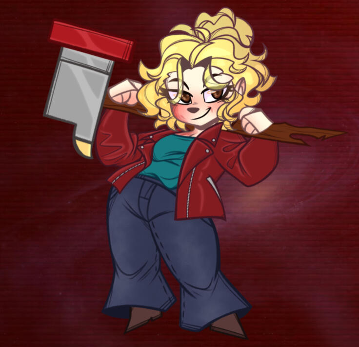 Chibi Magma by @PropertyOfHog on Twitter