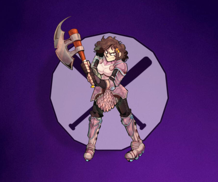 Lady Joanne by @Parrythefloof on Twitter