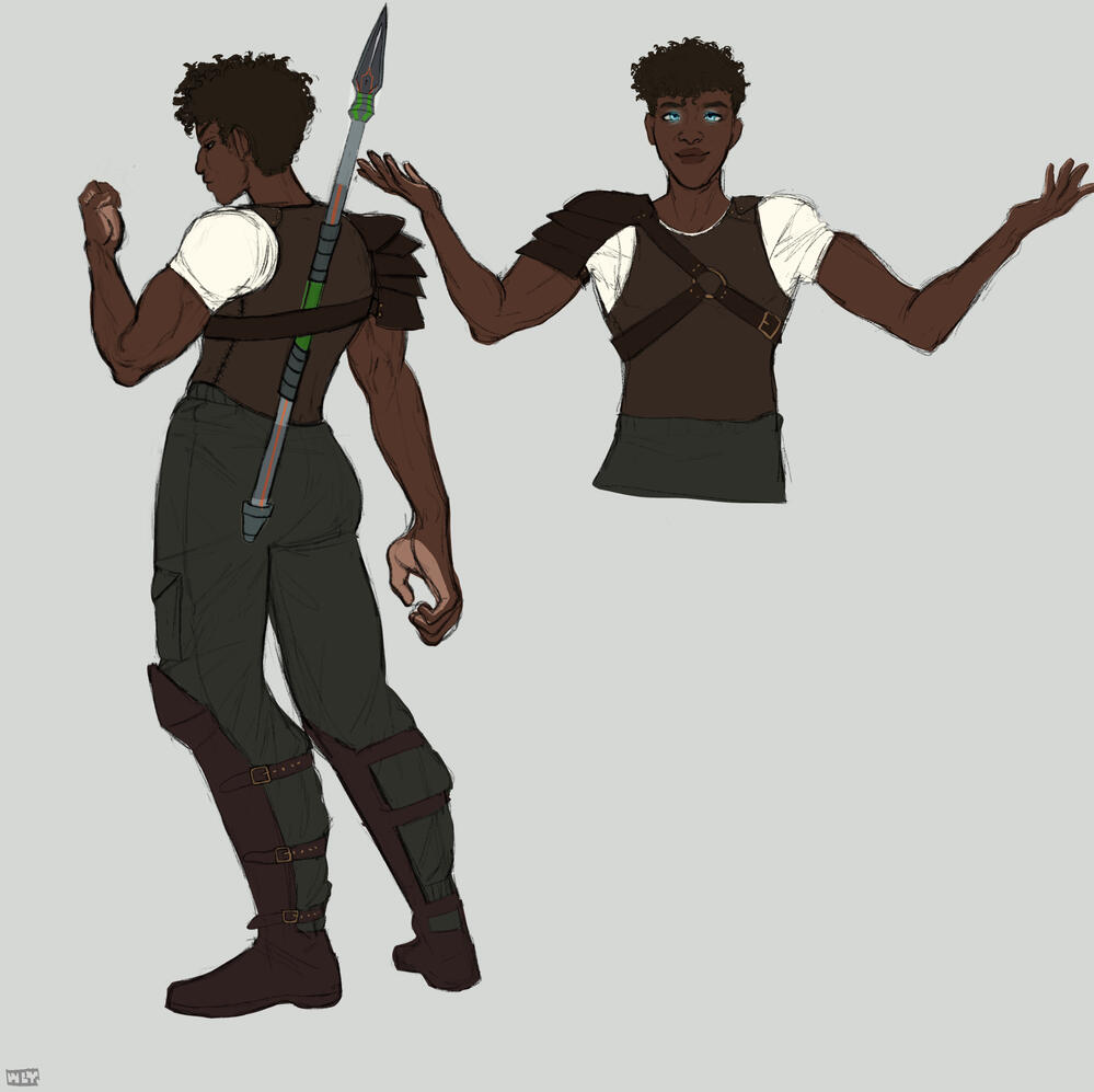 She-Beast Official Design by @_ wallart _ on Twitter